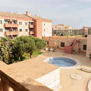  Apartamento Junto A La Playa Con Piscina Y Parking